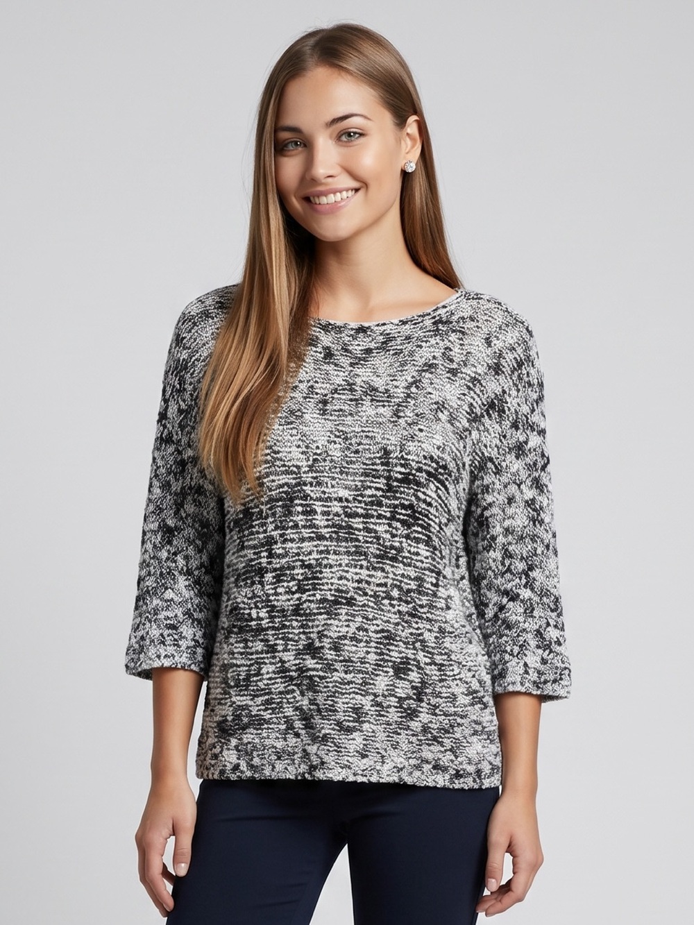 🌻Eileen Fisher Organic Loose Knit Lightweight Sweater Size S Petite